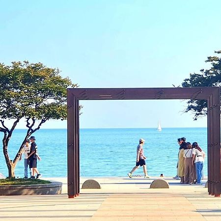 شقة Haeundai Beach 1 Cho بوسان المظهر الخارجي الصورة
