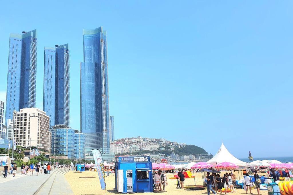 شقة Haeundai Beach 1 Cho بوسان المظهر الخارجي الصورة