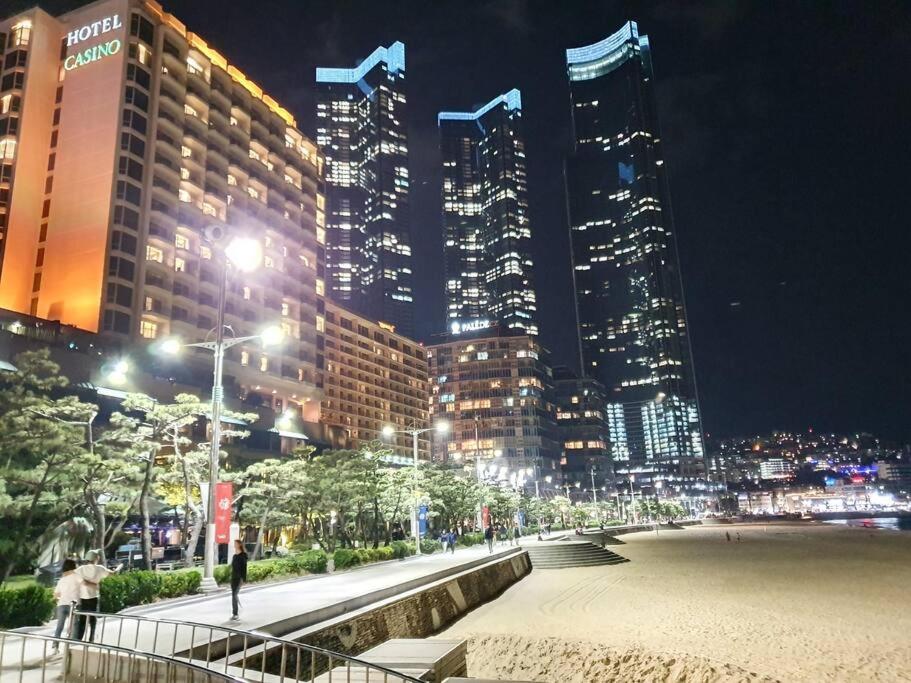 شقة Haeundai Beach 1 Cho بوسان المظهر الخارجي الصورة