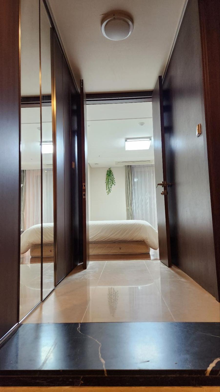 شقة Haeundai Beach 1 Cho بوسان المظهر الخارجي الصورة